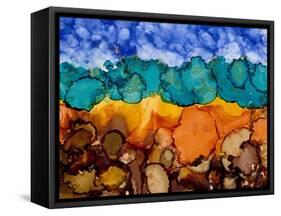 Autumn Terrain II-Regina Moore-Framed Stretched Canvas