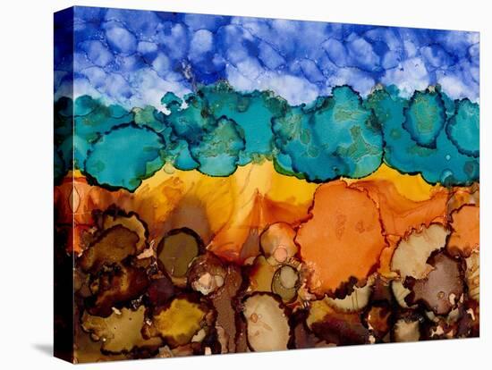 Autumn Terrain II-Regina Moore-Stretched Canvas