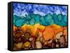 Autumn Terrain II-Regina Moore-Framed Stretched Canvas