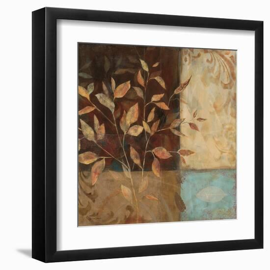 Autumn Texture 1-Sandra Smith-Framed Art Print