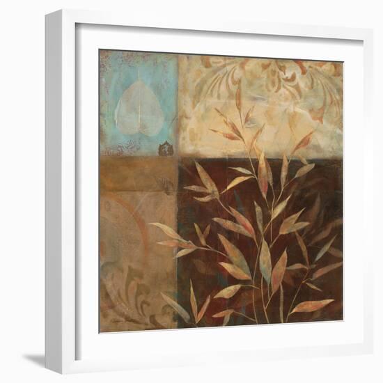 Autumn Texture 2-Sandra Smith-Framed Art Print