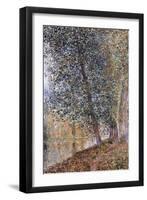 Autumn, the Banks of the Loing; L'Autumne, Bords Du Loing, 1880-Alfred Sisley-Framed Giclee Print