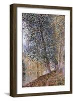 Autumn, the Banks of the Loing-Alfred Sisley-Framed Giclee Print