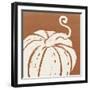 Autumn Tones VI Dark Orange-Anne Tavoletti-Framed Art Print