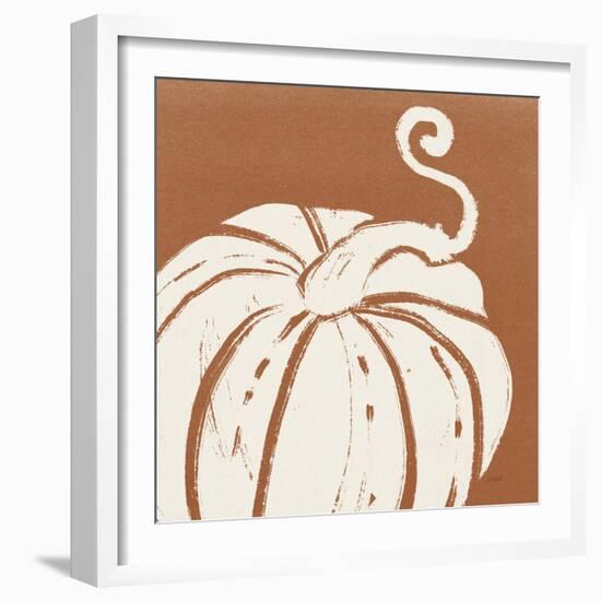 Autumn Tones VI Dark Orange-Anne Tavoletti-Framed Art Print