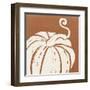 Autumn Tones VI Dark Orange-Anne Tavoletti-Framed Art Print