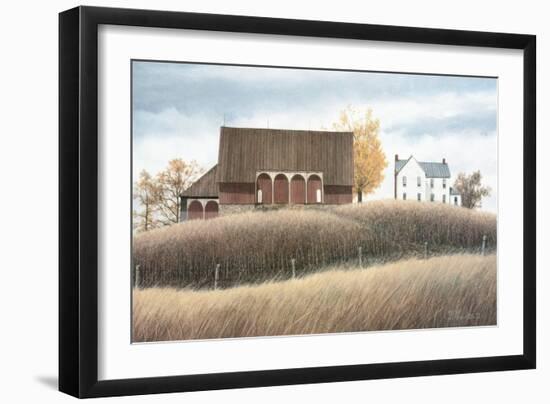 Autumn Tranquility-David Knowlton-Framed Giclee Print