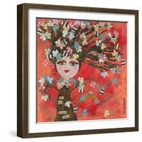 Autumn Tree-Cherie Burbach-Framed Art Print