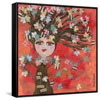 Autumn Tree-Cherie Burbach-Framed Stretched Canvas