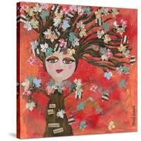 Autumn Tree-Cherie Burbach-Stretched Canvas