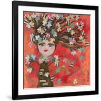 Autumn Tree-Cherie Burbach-Framed Art Print