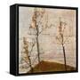 Autumn Trees, 1911-Egon Schiele-Framed Stretched Canvas