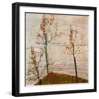 Autumn Trees, 1911-Egon Schiele-Framed Giclee Print