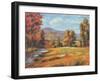 Autumn Trees II-Hannah Paulsen-Framed Art Print