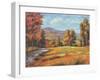 Autumn Trees II-Hannah Paulsen-Framed Art Print