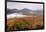 Autumn trees in a forest from Mount Van Hoevenberg, Adirondack Mountains State Park, New York St...-null-Framed Photographic Print