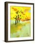 Autumn Trio-Paul Bailey-Framed Art Print