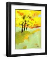 Autumn Trio-Paul Bailey-Framed Art Print