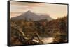 Autumn Twilight, View of Corway Peak, 1834-Thomas Cole-Framed Stretched Canvas