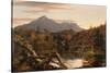 Autumn Twilight, View of Corway Peak, 1834-Thomas Cole-Stretched Canvas