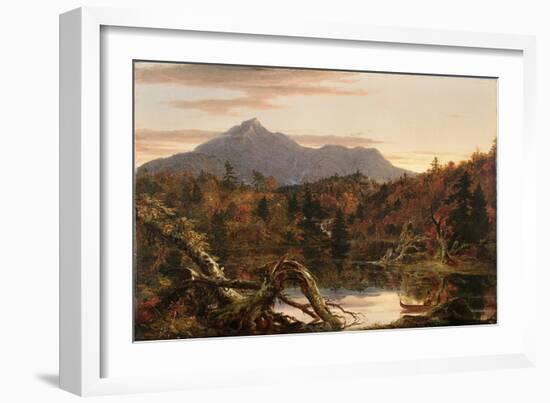 Autumn Twilight, View of Corway Peak, 1834-Thomas Cole-Framed Giclee Print