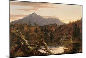 Autumn Twilight, View of Corway Peak, 1834-Thomas Cole-Mounted Giclee Print