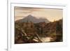 Autumn Twilight, View of Corway Peak, 1834-Thomas Cole-Framed Giclee Print