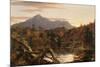 Autumn Twilight, View of Corway Peak, 1834-Thomas Cole-Mounted Giclee Print