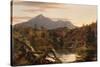 Autumn Twilight, View of Corway Peak, 1834-Thomas Cole-Stretched Canvas