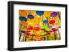 Autumn Umbrellas in the Sky-Oleksii Pyltsyn-Framed Photographic Print