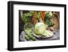 Autumn Vegetable Still Life with Brassicas, Potatoes and Carrots-Eising Studio - Food Photo and Video-Framed Photographic Print