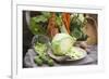 Autumn Vegetable Still Life with Brassicas, Potatoes and Carrots-Eising Studio - Food Photo and Video-Framed Photographic Print