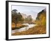 Autumn View Along Torridon River and Glen Torridon, Wester Ross, Highlands, Scotland, Uk-Lee Frost-Framed Photographic Print