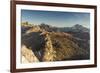 Autumn view from the top of mount Sass di Stria, 2477m, Cortina d'Ampezzo,Belluno district,Veneto,I-ClickAlps-Framed Photographic Print