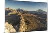 Autumn view from the top of mount Sass di Stria, 2477m, Cortina d'Ampezzo,Belluno district,Veneto,I-ClickAlps-Mounted Photographic Print