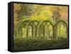 Autumn View of Longwood Gardens, Pennsylvania, Usa-Adam Jones-Framed Stretched Canvas