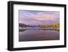 Autumn view of Mount Moran and Snake River, Grand Teton National Park, Wyoming-Adam Jones-Framed Photographic Print