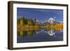 Autumn view of Mount Moran and Snake River, Grand Teton National Park, Wyoming-Adam Jones-Framed Photographic Print