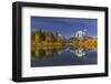 Autumn view of Mount Moran and Snake River, Grand Teton National Park, Wyoming-Adam Jones-Framed Photographic Print