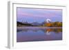 Autumn view of Mount Moran and Snake River, Grand Teton National Park, Wyoming-Adam Jones-Framed Photographic Print