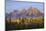 Autumn view of Teton Range at sunrise, Grand Teton National Park, Wyoming-Adam Jones-Mounted Photographic Print