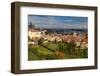 Autumn viewpoint over Prague, Czech Republic-Chuck Haney-Framed Photographic Print