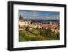 Autumn viewpoint over Prague, Czech Republic-Chuck Haney-Framed Photographic Print