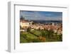 Autumn viewpoint over Prague, Czech Republic-Chuck Haney-Framed Photographic Print