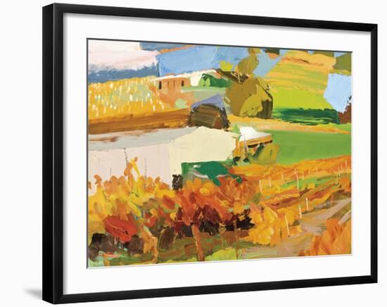 Autumn Vines-Lise Temple-Framed Giclee Print