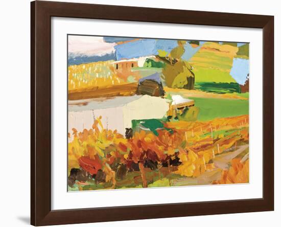 Autumn Vines-Lise Temple-Framed Giclee Print