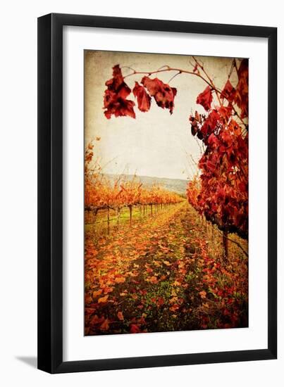 Autumn Vines-Jessica Rogers-Framed Premium Giclee Print