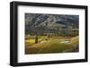 Autumn Vineyard colors, Bannockburn, Central Otago, South Island, New Zealand-David Wall-Framed Photographic Print