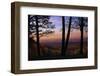 Autumn vista in Brown County State Park, Indiana, USA-Anna Miller-Framed Photographic Print