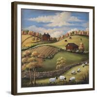 Autumn Walk-Barbara Jeffords-Framed Giclee Print